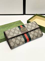 Gucci Ophidia Walle Beige Ebony GG Supreme Size 19x10x3CM - 1