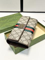Gucci Ophidia Walle Beige Ebony GG Supreme Size 19x10x3CM - 3