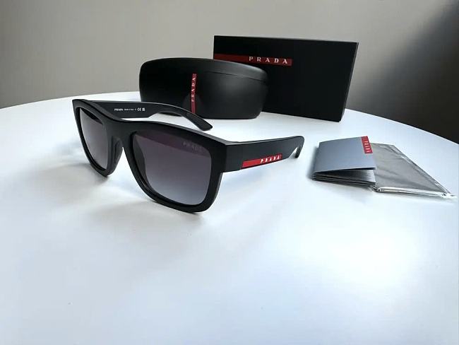 Prada Sunglasses Linea Rossa Black - 1