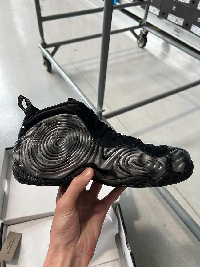 CDG Homme Plus x Nike Air Foamposite One Olympic Black - 1