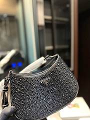 Prada Home Black Stone Bag Size 22x18x4cm - 6