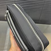 Prada Saffiano Leather Black 23x16x5cm - 6
