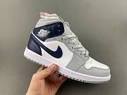 Air Jordan 1 Mid Wolf Grey Midnight Navy DQ8426-104 - 5