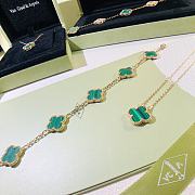 Combo Van Cleef Lucky Vintage Alhambra 5 motifs Green - 3