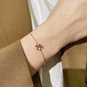 Van Cleef Frivole Bracelet Mini Model Rose Gold Pink - 3