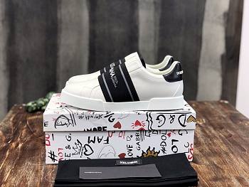 Dolce & Gabbana Sneakers Black White CNNY10180