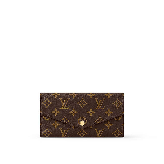 Louis Vuitton Customizable Sarah Wallet Brown - 1