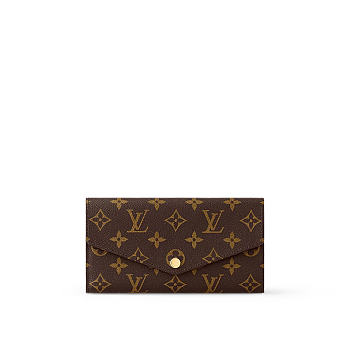 Louis Vuitton Customizable Sarah Wallet Brown