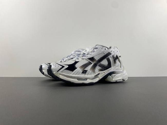 Balenciaga Runner Sneaker Black White 772774-WRUNG-9010 - 1