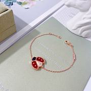 Van Cleef Lucky Spring Bracelet Open Wings Ladybug VCARP7R100 - 1