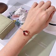 Van Cleef Lucky Spring Bracelet Open Wings Ladybug VCARP7R100 - 5