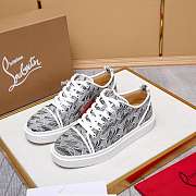 Christian Louboutin Sneaker White Grey 035#326 - 4