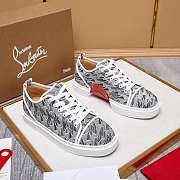 Christian Louboutin Sneaker White Grey 035#326 - 2