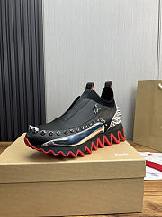 Christian Louboutin Sneaker Sharkyloub SP Spikes Black 004#326 - 4