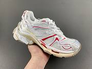 Balenciaga Runner Sneaker White Cream Red 779066-W3RBXP-9260 - 2