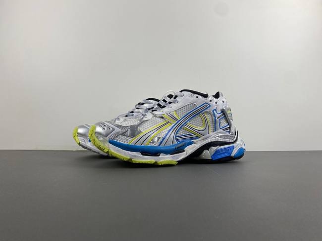 Balenciaga Runner Sneaker Neon Blue 772774-W3RNY-0213 - 1