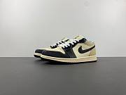 Air Jordan 1 Low SE Coconut Milk Black Muslin HQ3437-101 - 1
