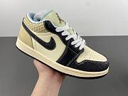 Air Jordan 1 Low SE Coconut Milk Black Muslin HQ3437-101 - 2