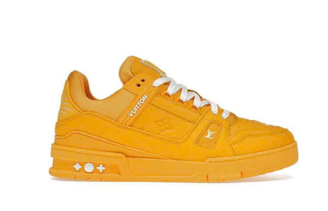 Louis Vuitton Trainer Yellow Embossed Monogram - 1