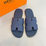 Hermes Izmir Sandal Black Navy - 3