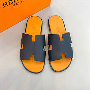 Hermes Izmir Sandal Black Yellow - 4
