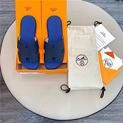 Hermes Izmir Sandal Blue - 4