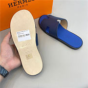 Hermes Izmir Sandal Blue - 3