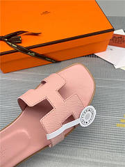 Hermes Oran Sandal Pink Calfskin - 4