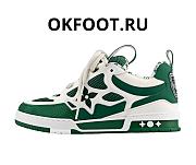 Louis Vuitton LV Skate Sneaker Green White - 1