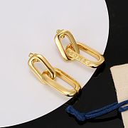 Louis Vuitton Earrings Gold 050#307 - 4