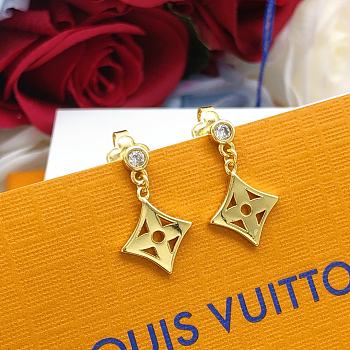Louis Vuitton Earrings Gold 044#307