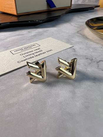 Louis Vuitton Earrings Gold 015#307