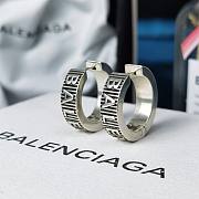 Balenciaga Earrings Silver 011#307 - 1