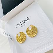 Celine Earrings Gold 084#307 - 5