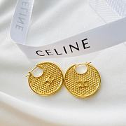 Celine Earrings Gold 084#307 - 4