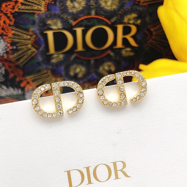 Dior Earrings Gold 054#307 - 1