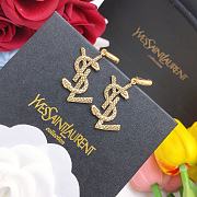 YSL Earrings Gold 041#307 - 4