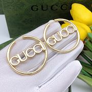 Gucci Earrings Gold 036#307 - 3