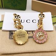 Gucci Earrings Gold 032#307 - 4