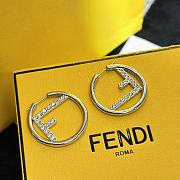 Fendi Earrings Silver 024#307 - 1