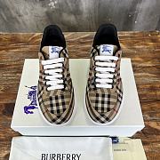 Burberry Check Terrace Sneakers Beige - 4