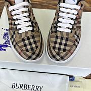 Burberry Check Terrace Sneakers Beige - 3