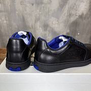 Burberry Leather Stock Sneakers Black - 4