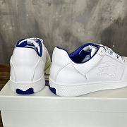 Burberry Leather Stock Sneakers White - 5