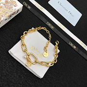 Dior Bracelet Gold 008#307 - 5