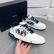 Amiri Classic Low Sneaker White Black - 2
