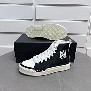 Amiri Sneaker High Ma Court Hi Black White - 2