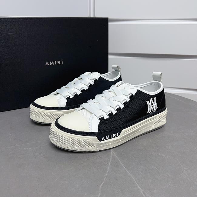 Amiri Sneaker Low Ma Court Hi Black White - 1