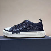 Amiri Sneaker Stars Court Low Black - 1