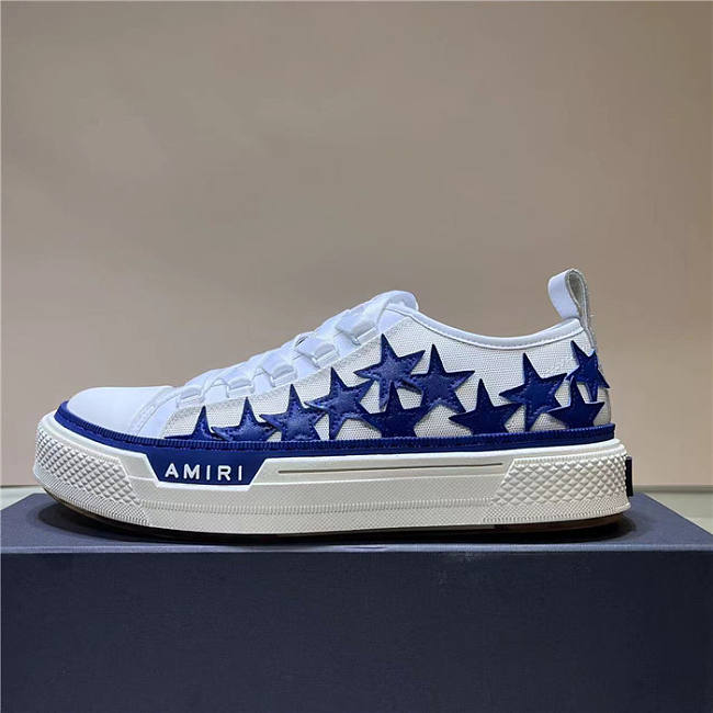 Amiri Sneaker Stars Court Low Blue - 1